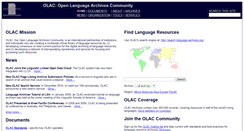 Desktop Screenshot of language-archives.org